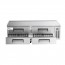 FED-X Chef base Refrigerated Drawer Bench 450L XCB-72