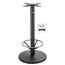 Flat Tech Self Levelling Bar Height Disc Table Base with Foot Ring UR22