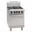 GE861-N Waldorf 600mm Gas 4x Burner Static Range - Natural Gas