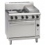 GE869-P Waldorf 900mm Gas Static Range with 4x Burners & 300mm Griddle - LPG / Propane