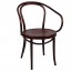 Genuine B-9 Bentwood Armchair - Cognac Finish - Limited Stock