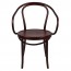 Genuine B-9 Bentwood Armchair - Cognac Finish - Limited Stock