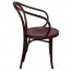Genuine B-9 Bentwood Armchair - Cognac Finish - Limited Stock