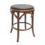 Genuine Bentwood Low Stool with Padded Seat T-9739/46