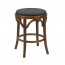 Genuine Bentwood Low Stool with Padded Seat T-9739/46 46cm