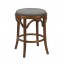 Genuine Bentwood Low Stool with Padded Seat T-9739/46 46cm
