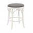 Genuine Bentwood Low Stool with Padded Seat T-9739/46 46cm