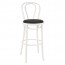 Genuine No 18 Bentwood Bar Stool with Back and Padded Seat 78cm