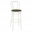 Genuine No 18 Bentwood Bar Stool with Back and Padded Seat 78cm