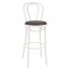 Genuine No 18 Bentwood Bar Stool with Back and Padded Seat 78cm