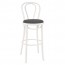 Genuine No 18 Bentwood Bar Stool with Back and Padded Seat 78cm