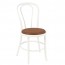 Genuine Stackable Bentwood Chair with Padded Seast