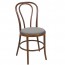 Genuine Stackable Bentwood Chair with Padded Seat