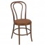 Genuine Stackable Bentwood Chair with Padded Seat
