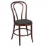 Genuine Stackable Bentwood Chair with Padded Seat