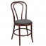 Genuine Stackable Bentwood Chair with Padded Seat