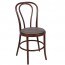 Genuine Stackable Bentwood Chair with Padded Seat