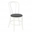 Genuine Stackable Bentwood Chair with Padded Seat