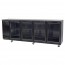 GT505 Skope Backbar Beverage Merchandiser Stainless Steel - 4 Swing Doors