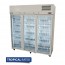 GT585 Three Door White Colorbond Upright Display Refrigerator