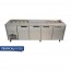 GT595 Four Door Stainless Steel Under Counter Refrigerator Baw