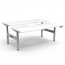 Halo Plus Back to Back Desk Workstation H+2P1275 NW/WS-1200