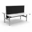 Halo Plus Back to Back Desk Workstation With Screen H+2P1275 NW/WS-1200