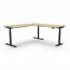 Halo Plus Corner Desk Workstation H+CNR1P1515 NO/BL-1515