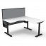 Halo Static Corner Desk Workstation