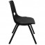 Heavy Duty Polypropylene Stackable Chair P 100 B