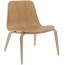 Hips Moulded Wood Wide Dining Chair B-1802