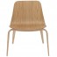 Hips Moulded Wood Wide Dining Chair B-1802