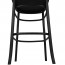 Hoffman Cane Back Veneer Seat Bentwood Bar Stool BST-811/2