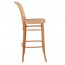 Hoffman Cane Back Veneer Seat Bentwood Bar Stool BST-811/2