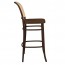 Hoffman Cane Back Veneer Seat Bentwood Bar Stool BST-811/2