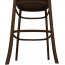 Hoffman Cane Back Veneer Seat Bentwood Bar Stool BST-811/2
