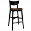 Kaya Bar Stool Faux Leather 77cm