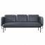 Kyra 3 Seater Lounge Chair