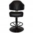 Las Vegas Gaming Stool Black Disc Base 