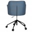 Lavinia Office Arm Chair Black Aluminium Castor Base