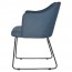 Lavinia Waiting Room Arm Chair Black Sled Base