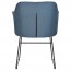 Lavinia Waiting Room Arm Chair Black Sled Base