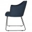 Lavinia Waiting Room Arm Chair Black Sled Base
