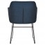 Lavinia Waiting Room Arm Chair Black Sled Base