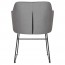 Lavinia Waiting Room Arm Chair Black Sled Base