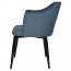 Lavinia Occasional Arm Chair Slim Black Steel Legs