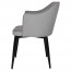 Lavinia Occasional Arm Chair Slim Black Steel Legs