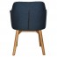 Lavinia Waiting Room Arm Chair Solid Light Oak Timber Legs