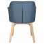 Lavinia Waiting Room Arm Chair Solid Natural Timber Legs