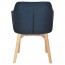Lavinia Waiting Room Arm Chair Solid Natural Timber Legs